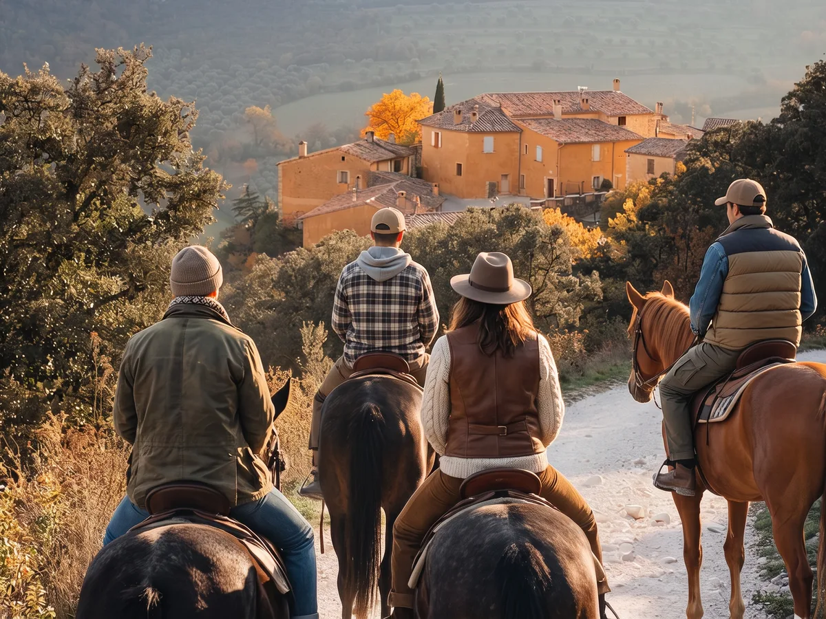 Balade à cheval dans la Drôme, autour de Saint-Martin-en-Vercors