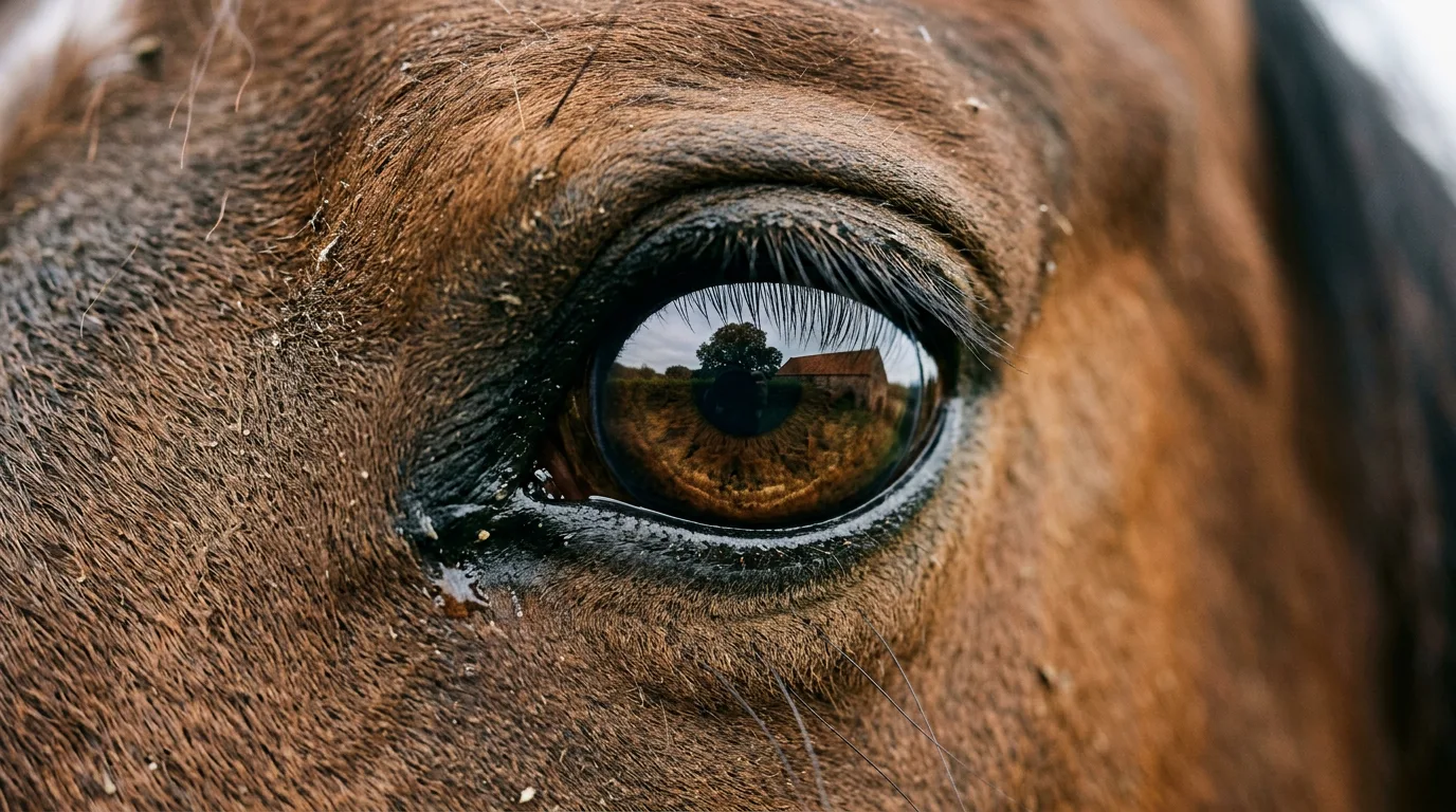 Un regard de cheval, Cavaliers des Revoux, Saint-Martin-en-Vercors